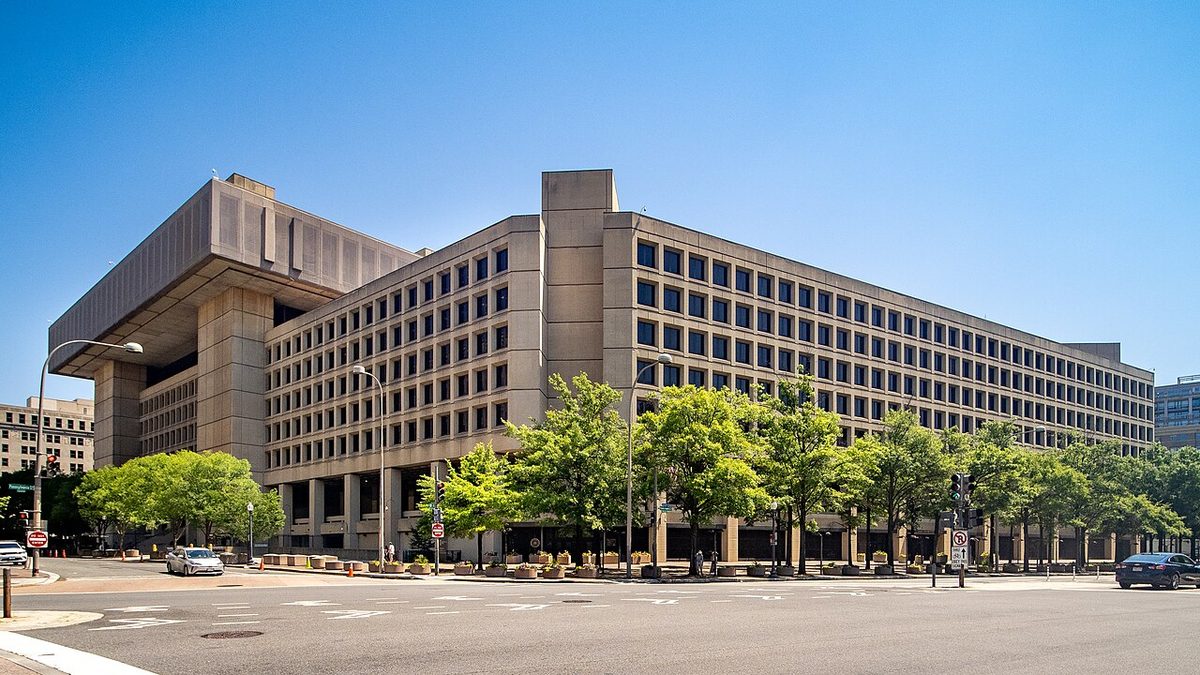 The FBI’s J. Edgar Hoover Building in Washington.