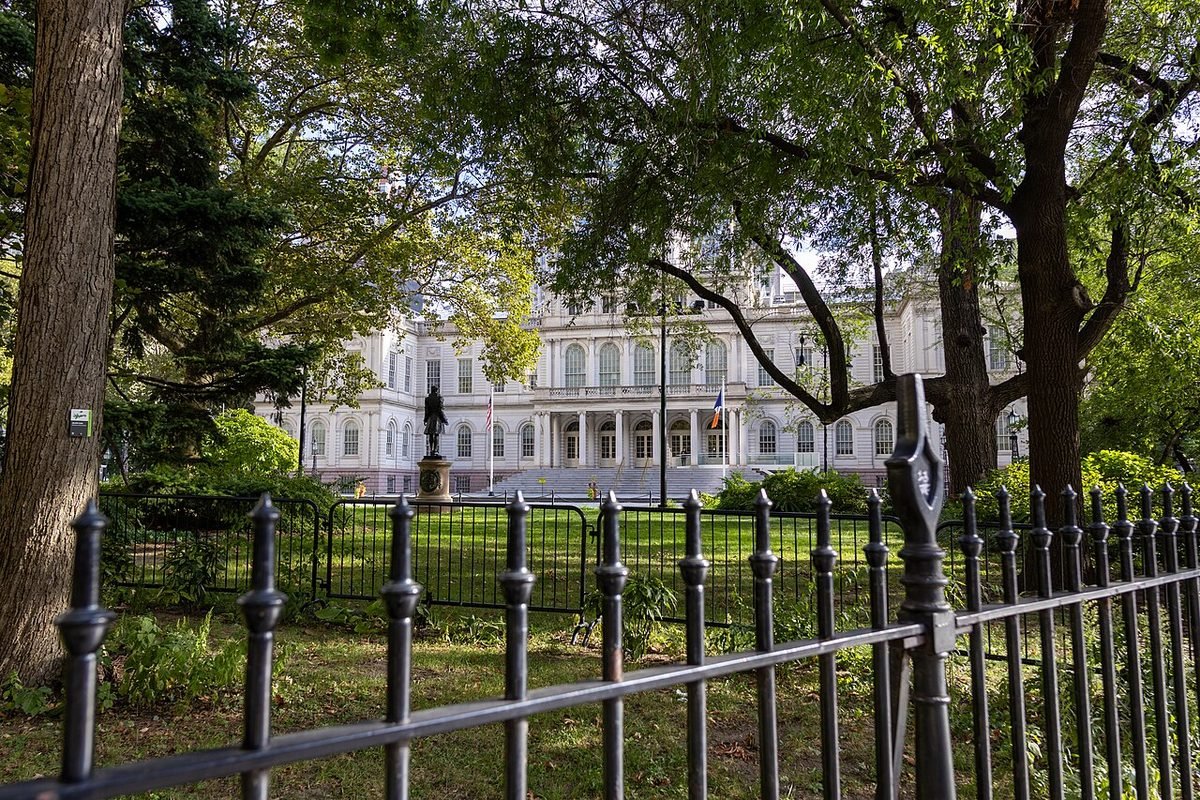 New York City Hall, September 2025.
